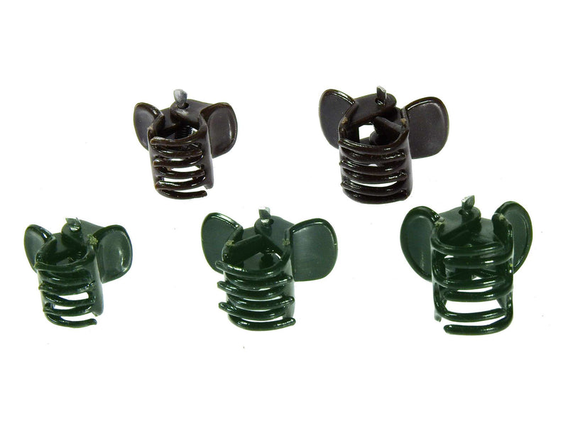 Orchideenclipse dunkelgrün, Größe L